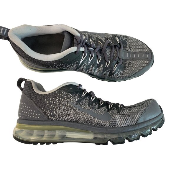 Nike Air Max Running Shoes Men\'s Size 11 Gray Athletic Sneaker 7318 EUC main image 8